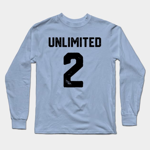 UNLIMITED NUMBER 2 Long Sleeve T-Shirt by spantshirt